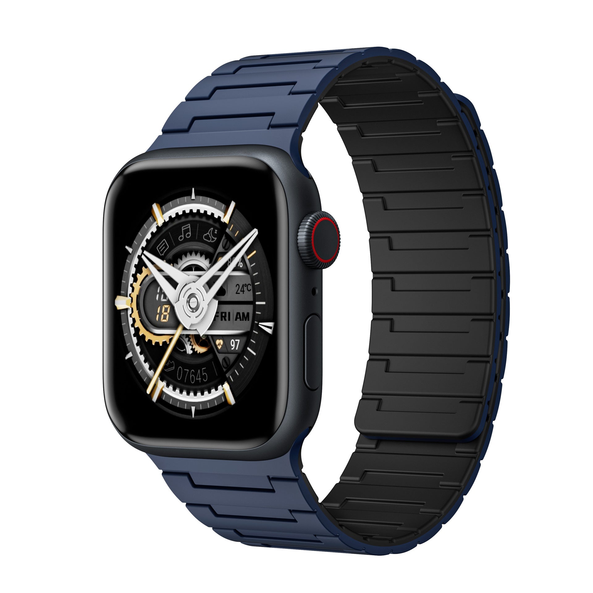 BG-N54 Silicone Magnetic Watch Strap For Apple Watch
