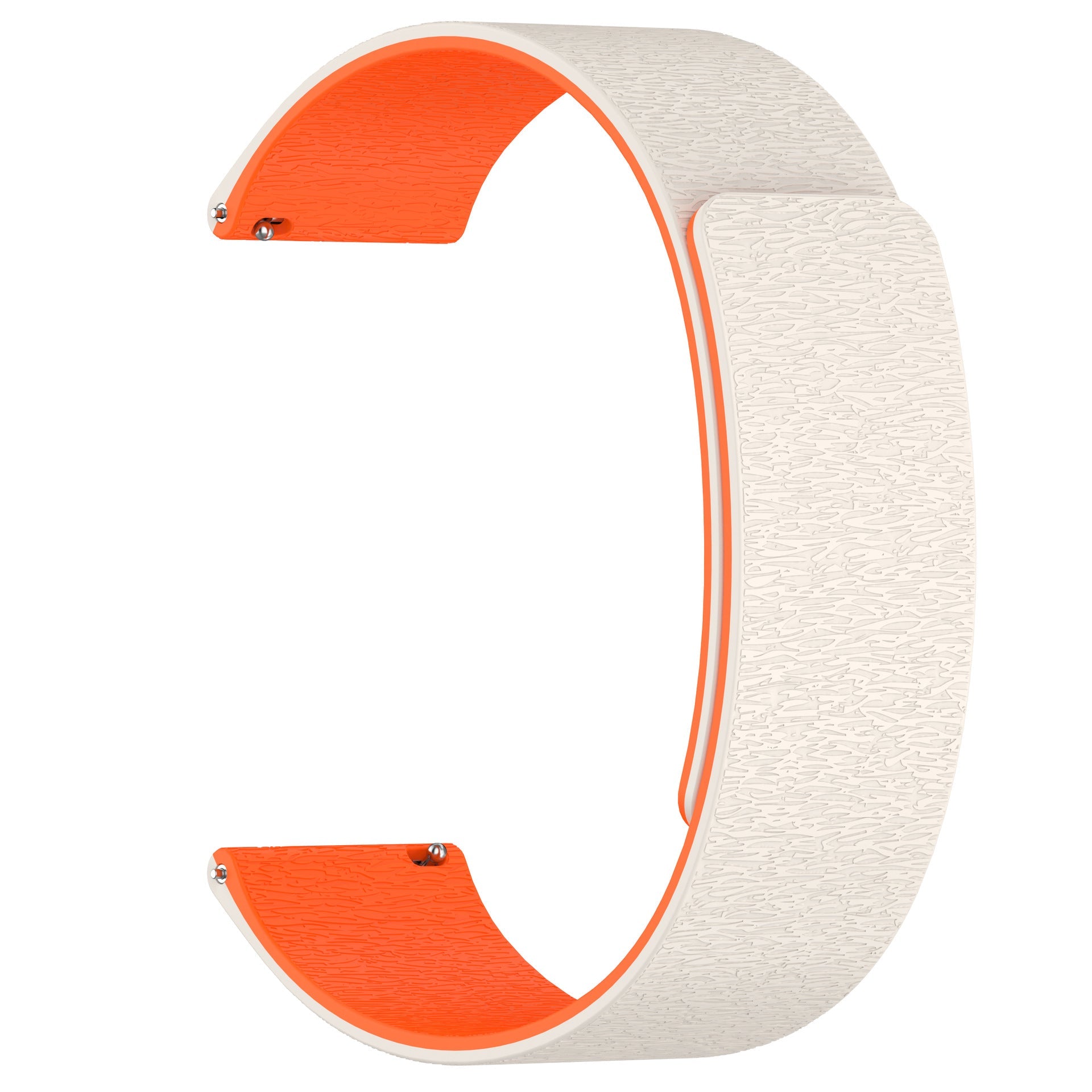 Lychee Magnetic Silicone Band For Samsung Galaxy Watch Ultra 7/7 6 4 5 Pro