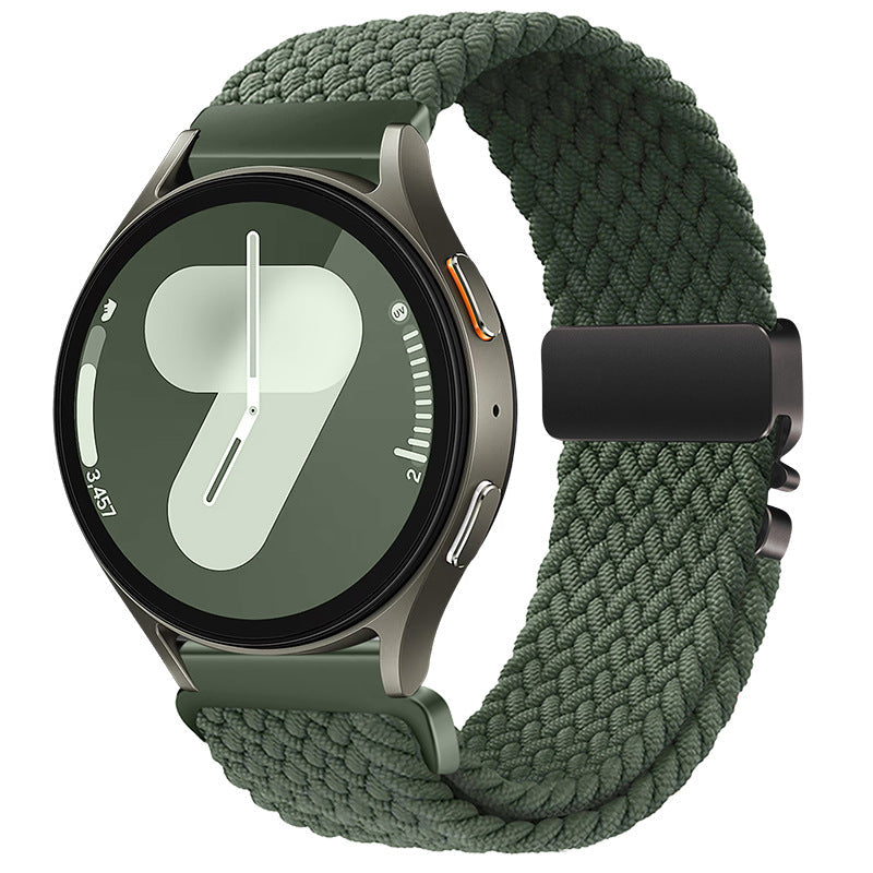 Nylon Braided Band For Samsung Galaxy Watch Ultra 8// 7 /6 / 5 / 4