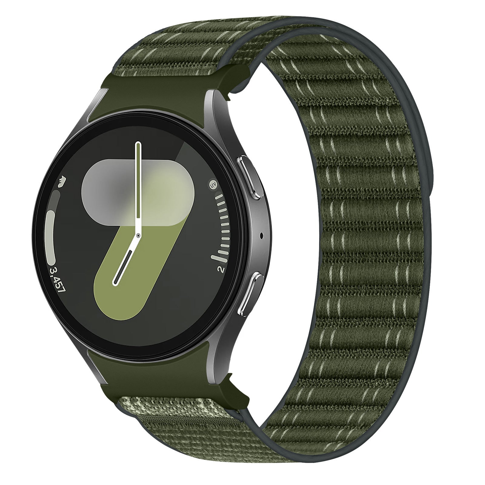 Wave Pattern Nylon Strap For Samsung Galaxy Watch Ultra /7/6/5/5 Pro/4/4Classic