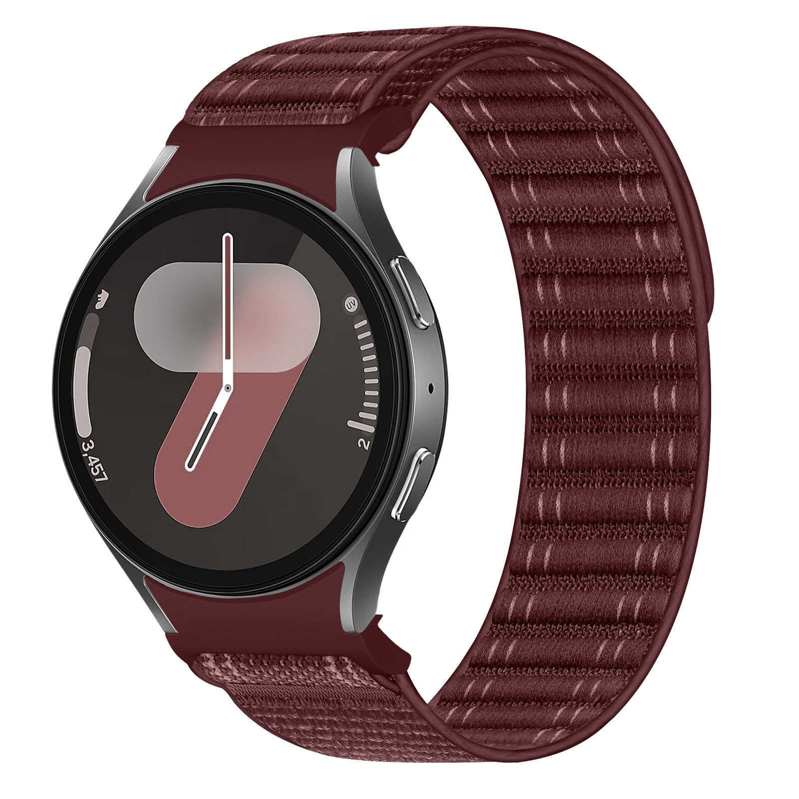 Wave Pattern Nylon Strap For Samsung Galaxy Watch Ultra /7/6/5/5 Pro/4/4Classic