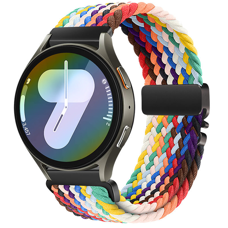 Nylon Braided Band For Samsung Galaxy Watch Ultra 8// 7 /6 / 5 / 4