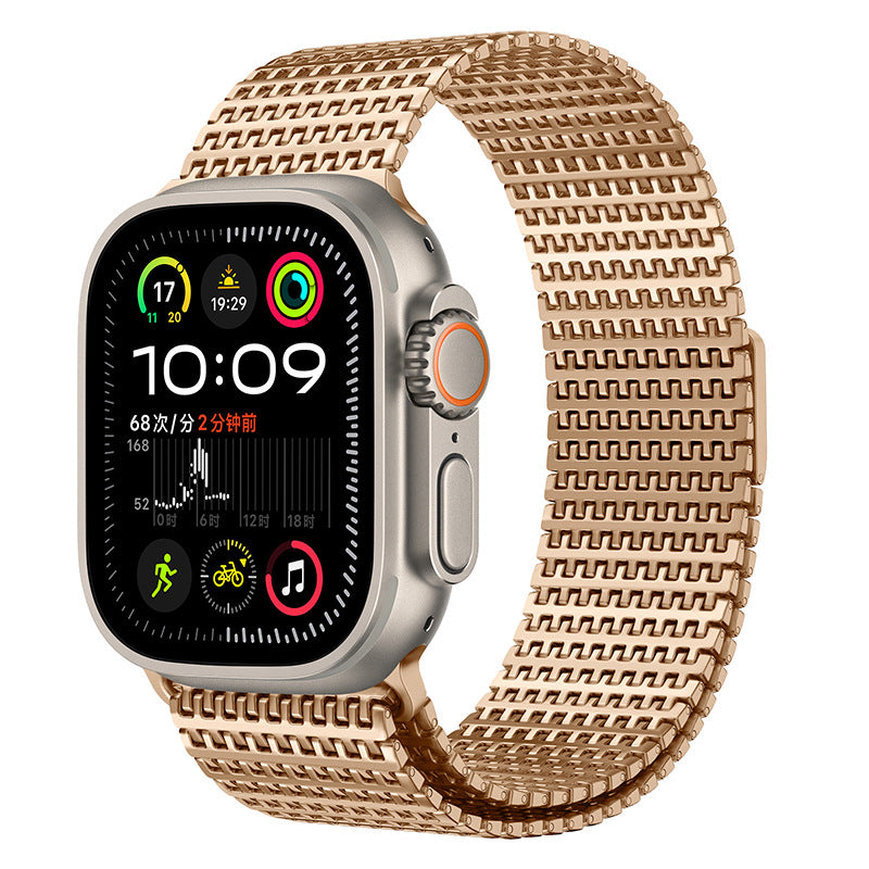 Designer Stainless Steel Magnet Band For Apple Watch