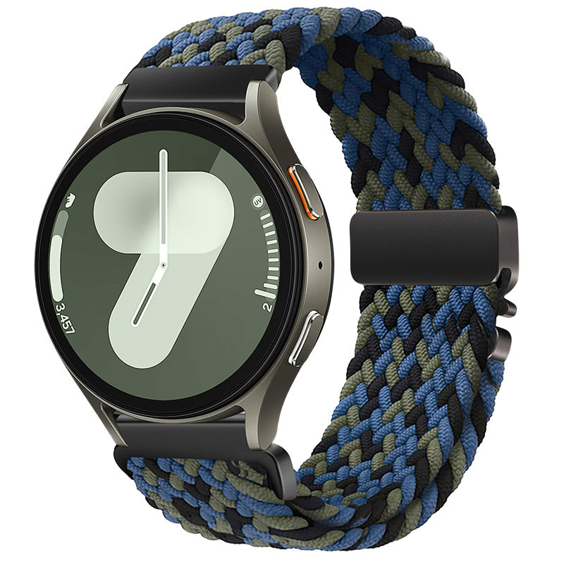 Nylon Braided Band For Samsung Galaxy Watch Ultra 8// 7 /6 / 5 / 4
