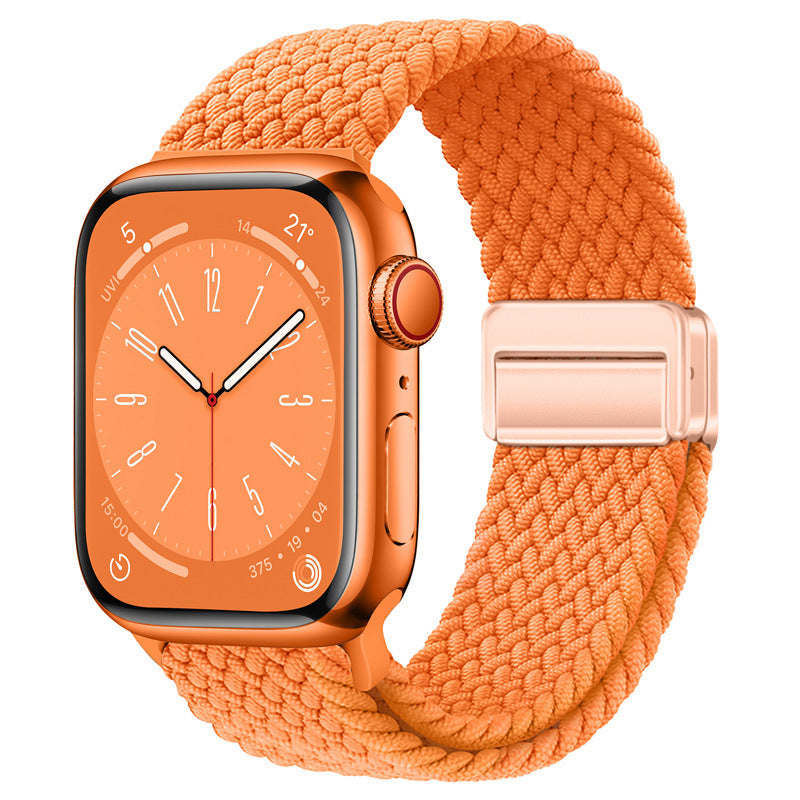 Nylon Braided Magnetic Buckle For Apple Watch