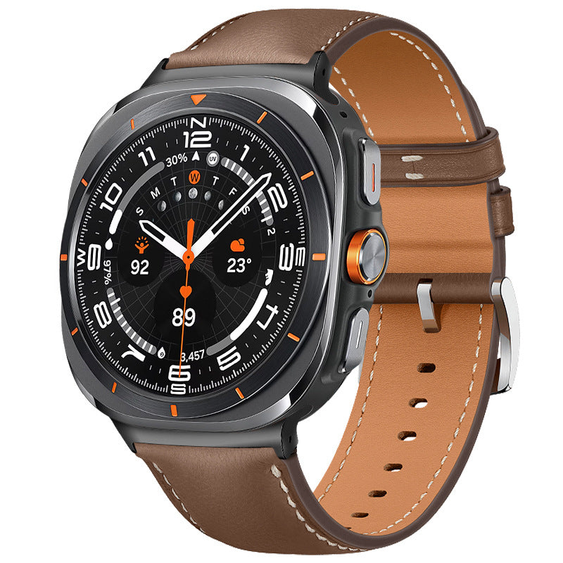 Business Genuine Leather Watch For Samsung Galaxy Watch