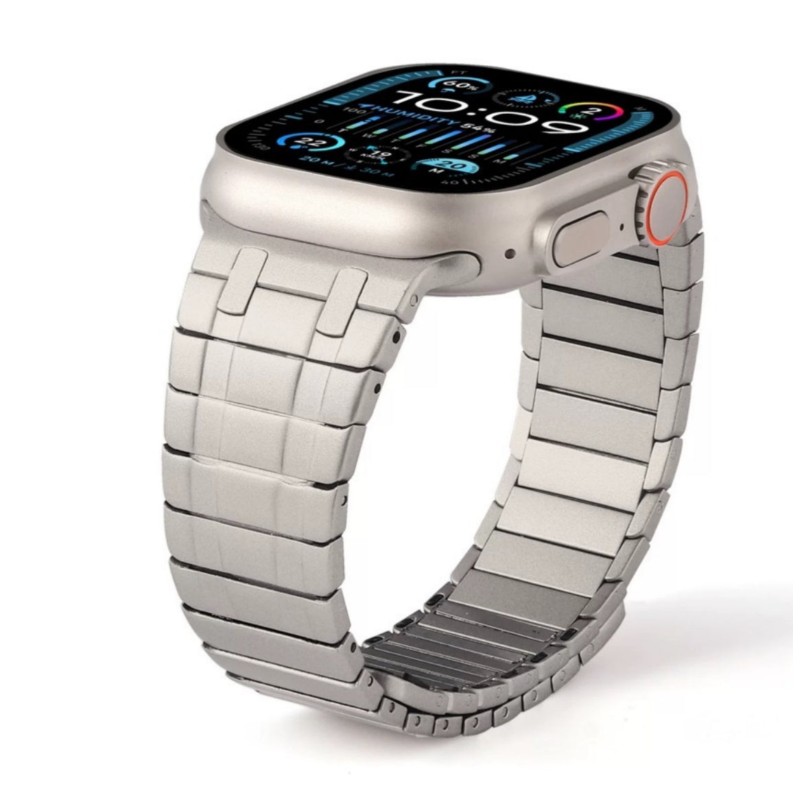 AP Frosted Stainless Steel Magnetic Band For Apple Watch
