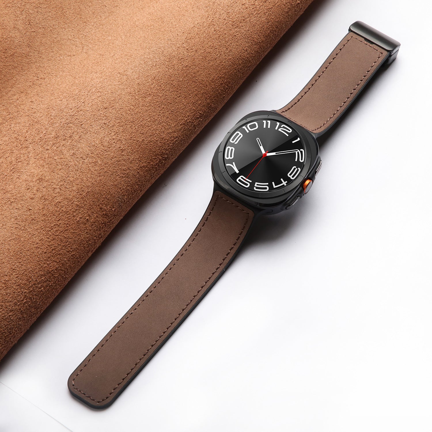 Silicone Magnetic Leather Strap For Samsung Samsung Galaxy Watch
