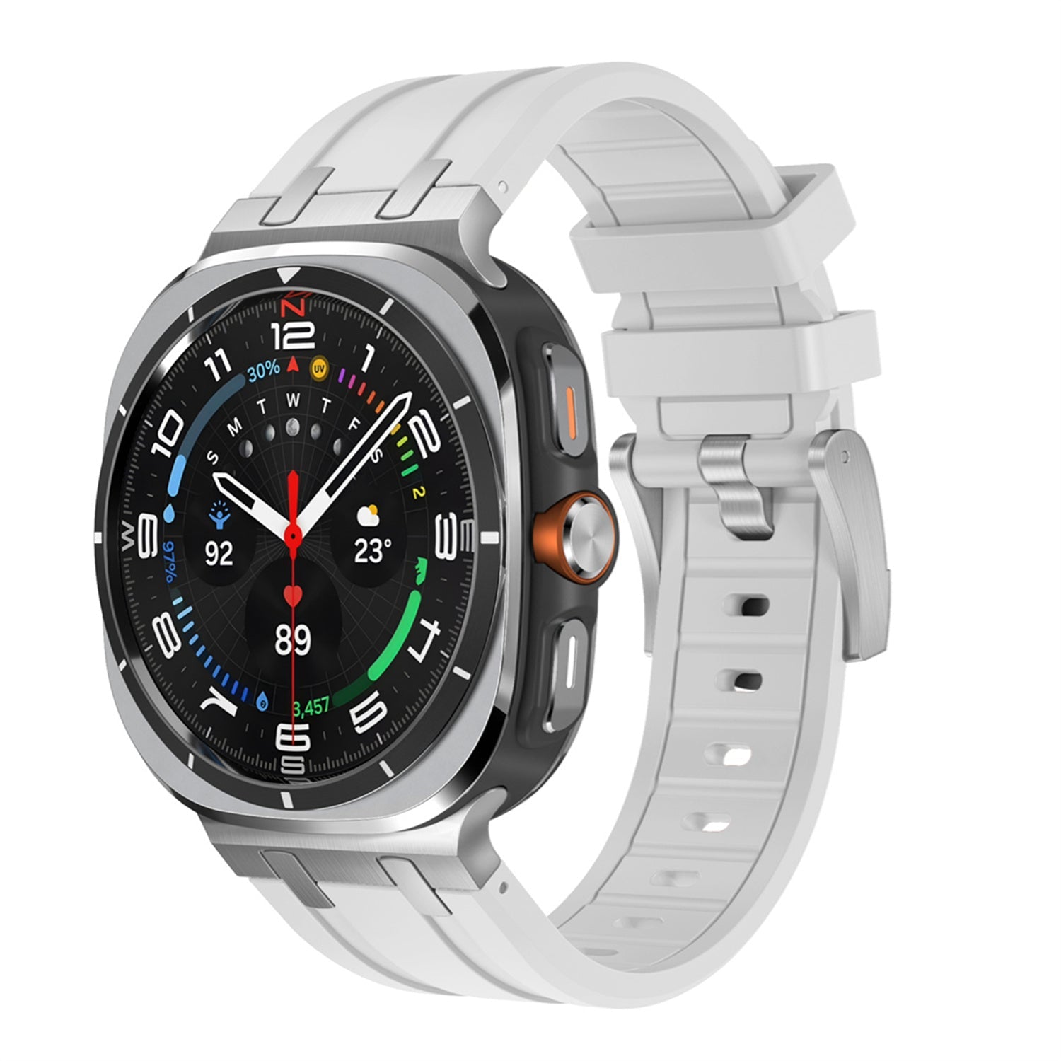 Luxury AP Mod Silicone Band For Samsung Watch Ultra