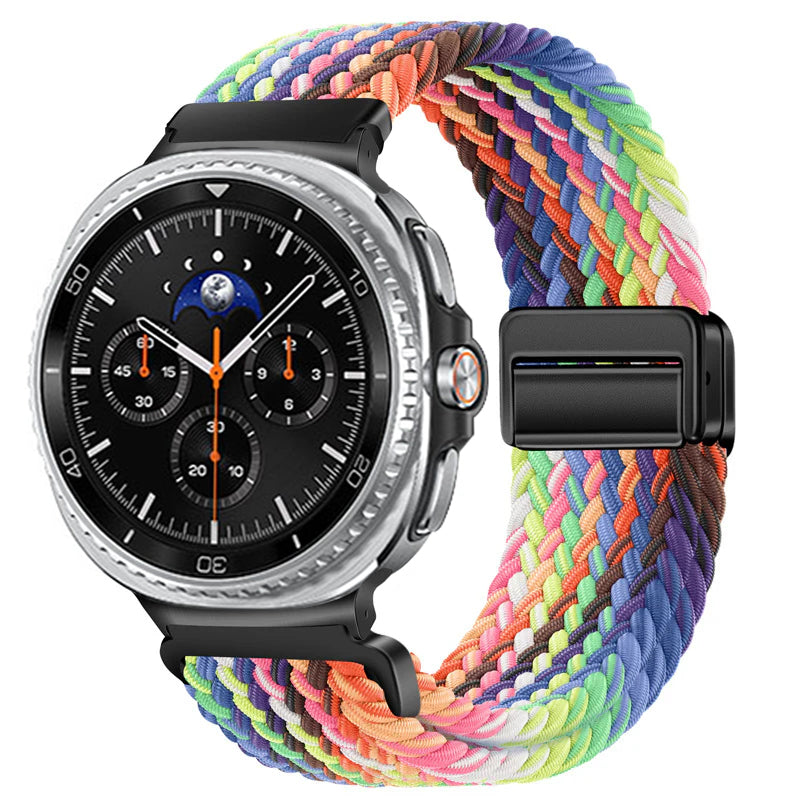 Magnetic buckle strap for Samsung Galaxy Watch Ultra/ Classic 4 /5 /Pro/6 / 7/8 Classic