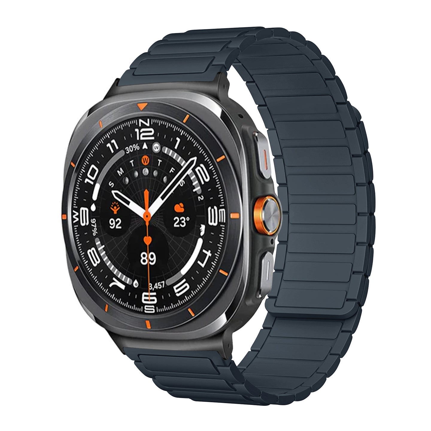 Sports Silicone Magnetic Band For Samsung Galaxy Watch/ Ultra/7/6/5/4