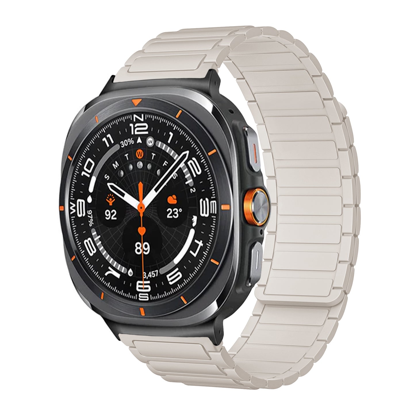 Sports Silicone Magnetic Band For Samsung Galaxy Watch/ Ultra/7/6/5/4