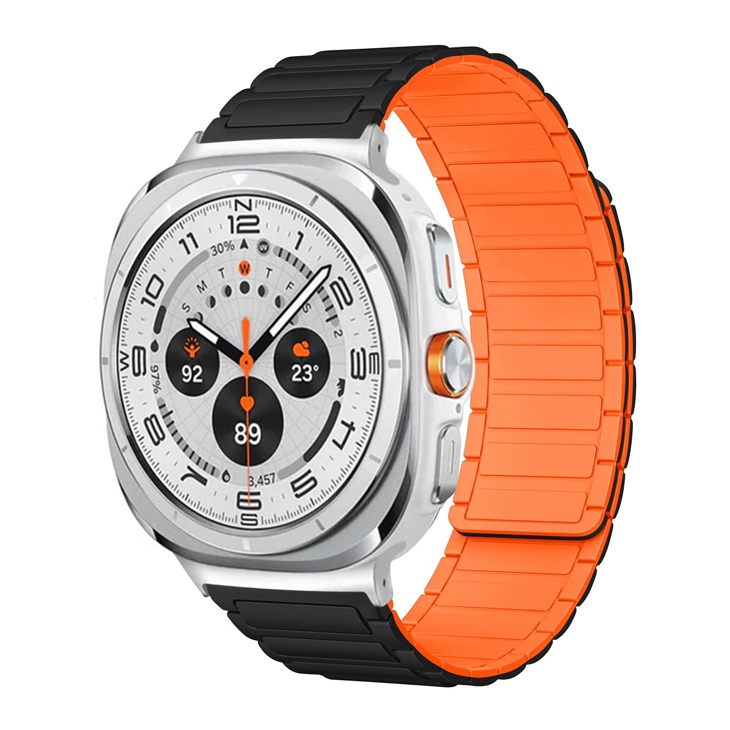 Sports Silicone Magnetic Band For Samsung Galaxy Watch/ Ultra/7/6/5/4