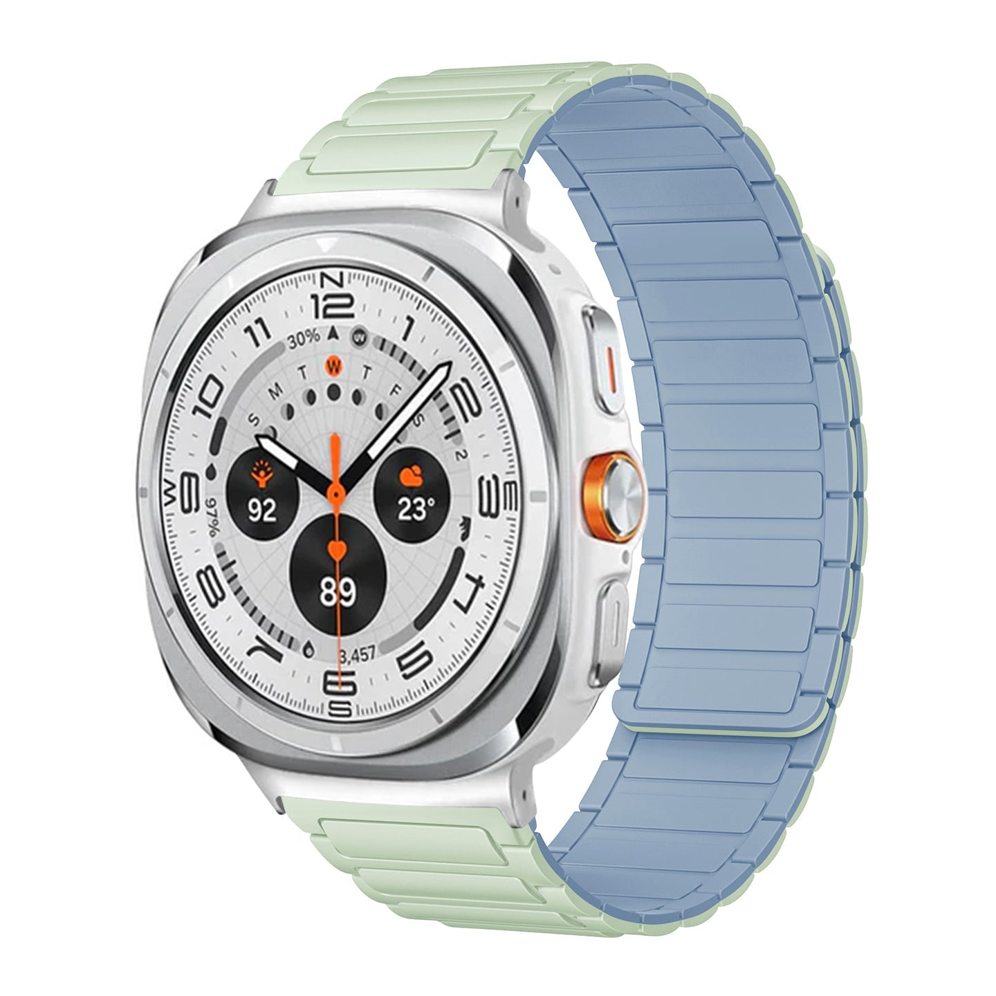 Sports Silicone Magnetic Band For Samsung Galaxy Watch/ Ultra/7/6/5/4