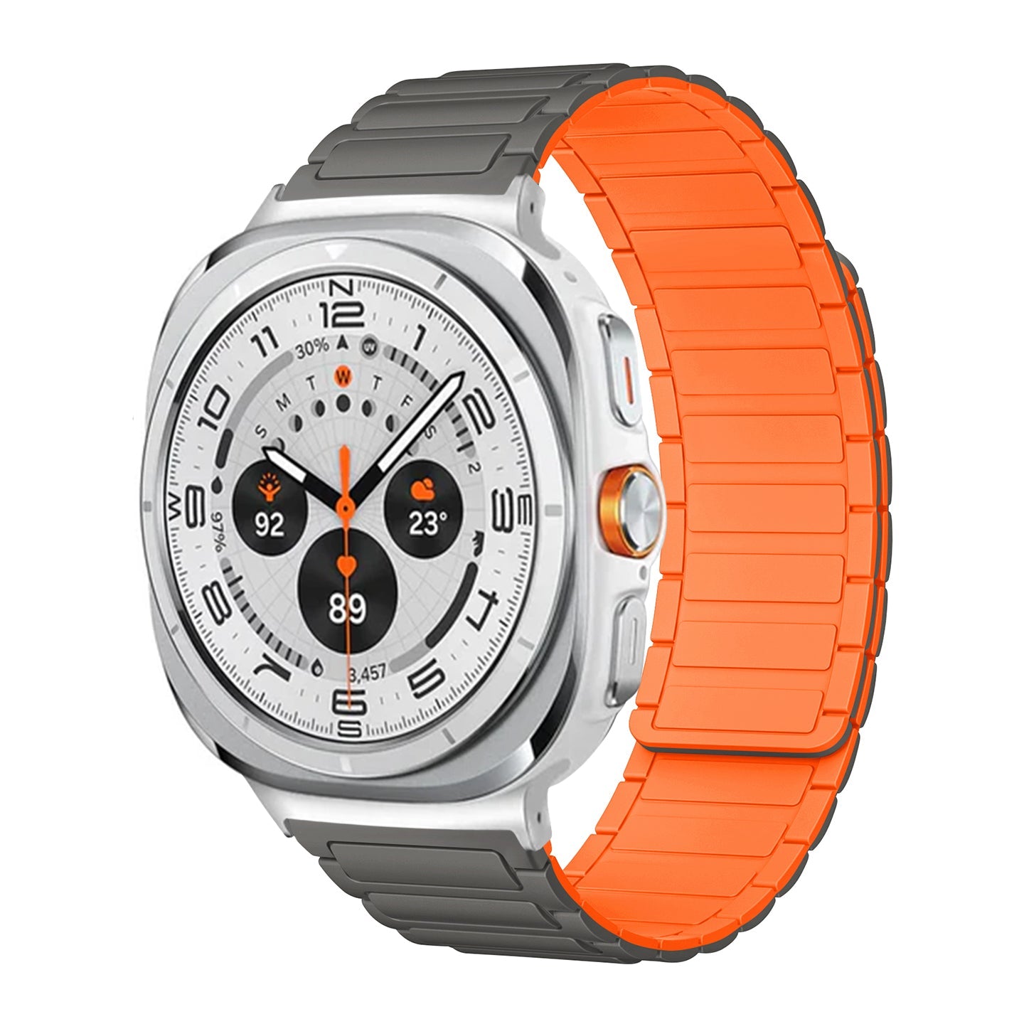 Sports Silicone Magnetic Band For Samsung Galaxy Watch/ Ultra/7/6/5/4