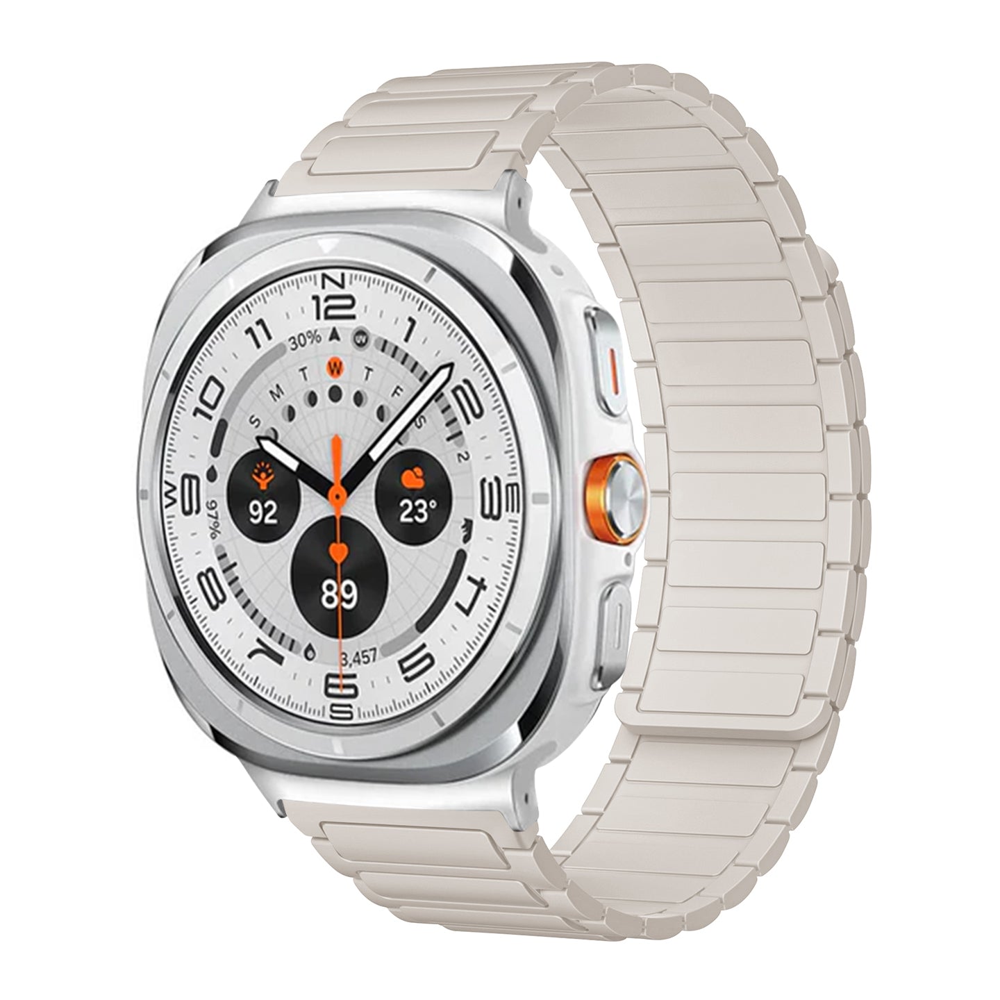 Sports Silicone Magnetic Band For Samsung Galaxy Watch/ Ultra/7/6/5/4