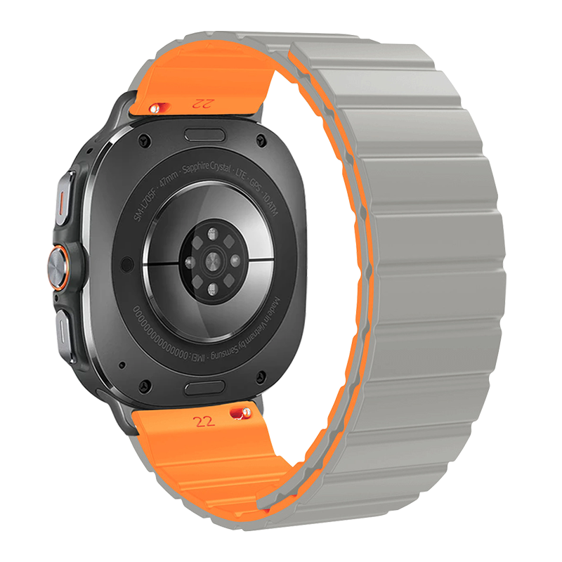 Fearless Silicone Magnetic Band For Samsung Galaxy Watch Ultra