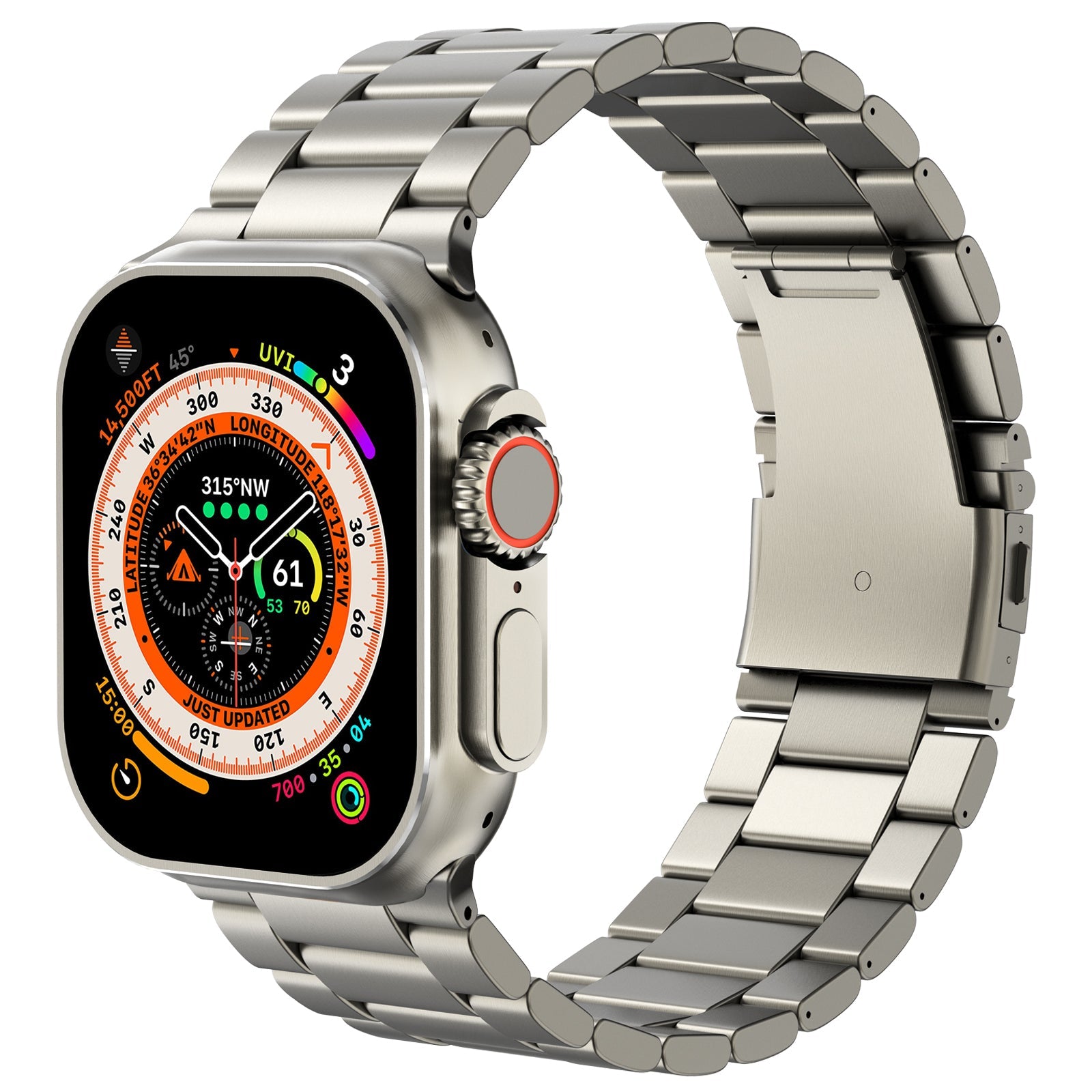 Lightweight Titanium Strap for Apple Watch