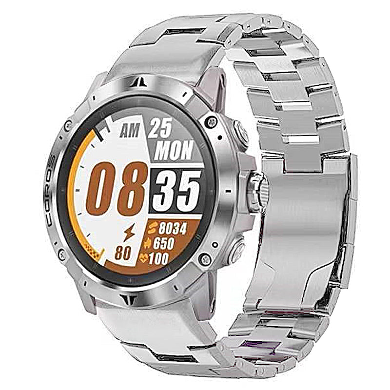 Luxe Titanium Band For Garmin